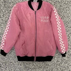 Forever 21 Princess Peach Bomber Jacket
